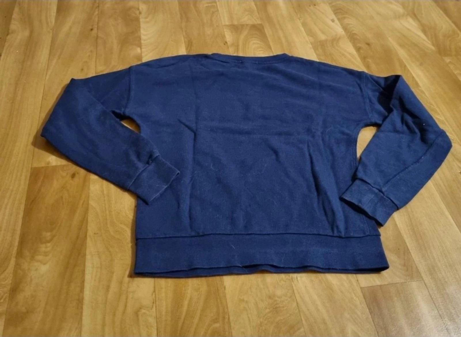 Pull sweat Monoprix Kids blauw met opschrift maat 14 jaar – photo 3